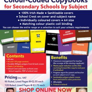 Secondary Schools Copybooks